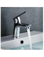 Pack grifería columna + lavabo detalle