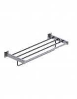 Toallero múltiple black gun metal colección Technic de Medimex