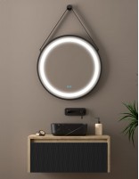 Coycama Lambda mueble baño modelo lavabo sobre encimera Barbados