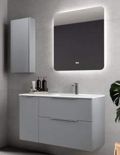 Mueble baño 2 cajones y 1 puerta modelo Galsaky Mist