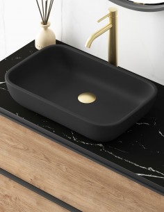 Encimera de baño + 1 cajón modelo Flow y Landes de Coycama 2