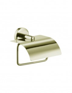 Portarrollos dorado con tapa modelo ECO de Manillons 2