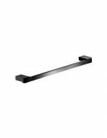 Toallero negro baño 35 cm YASS