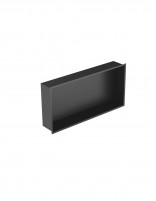 Hornacina para baño rectangular negro MANILLONS