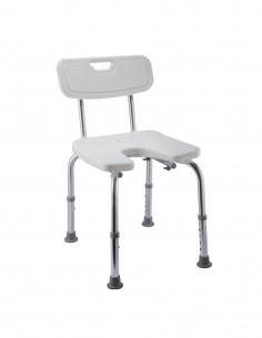 Silla ducha regulable blanca MANILLONS