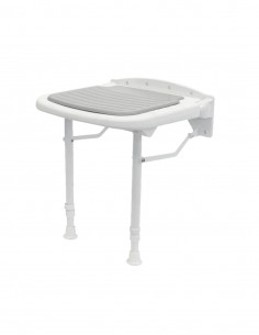 Asiento ducha abatible con patas MANILLONS