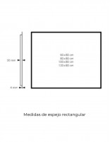 Medidas espejo ALCALÁ