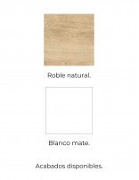 Conjunto baño 1 cajón + cajón interior acabados