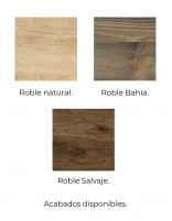 Encimera madera baño acabados