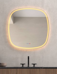 Espejo para baño redondeado LED - ALHAMBRA de Dyled 2