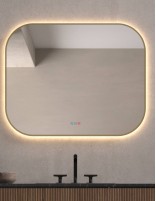 Espejo de baño rectangular marco LED - QUITO de Dyled 100cm
