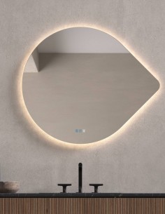 Espejo de baño luz fría 2