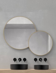 Espejo de baño redondo - DELFOS de Dyled