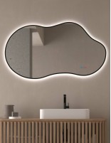 Espejo de baño irregular marco LED - DOÑANA de Dyled 140cm