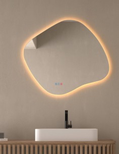 Espejo de baño irregular LED - ALTXERRI de Dyled luz fría 2