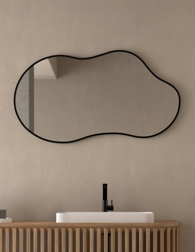 Espejo de baño irregular - VARSOVIA de Dyled 100cm