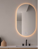 Espejo de baño ovalado LED - SEGOVIA de Dyled 60 cm