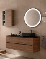 Mueble baño 120 cm sobre encimera modelo Landes de Coycama