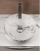 Lavabo redondo de diseño modelo Aruba de Coycama