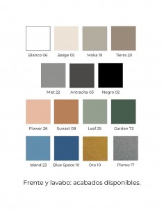 Lavabo diseño naranja 2