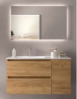 Mueble baño 2 cajones + 1 puerta modelo BEQUIA de Salgar