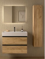 Conjunto suspendido de baño modelo Bequia Metal Veneto de Salgar