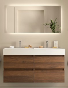 Mueble baño 120 cm. 4 cajones modelo Bequia Veneto de Salgar 2