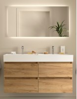 Mueble baño 120 cm. 4 cajones modelo Bequia Veneto de Salgar
