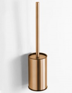 Escobillero bronce a pared ECO