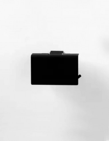 Portarrollo negro/black gun metal