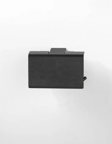 Portarrollo negro/black gun metal