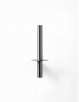 Portarrollos vertical negro/black gun metal