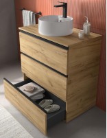 Conjunto baño 120 sobre encimera detalle