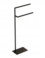 Toallero de pie negro de Manillons Torrent