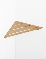 Repisa ducha esquina bronce cepillado MANILLONS