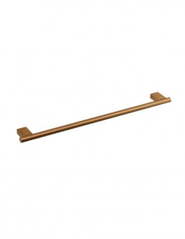 Barra toallero de baño bronce 60 cm