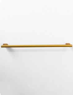 Barra toallero de baño oro cepillado 45 cm - Tomo de Manillons Torrent