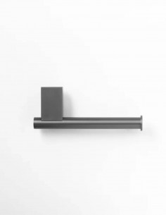 Portarrollo negro/black gun metal sin tapa 2