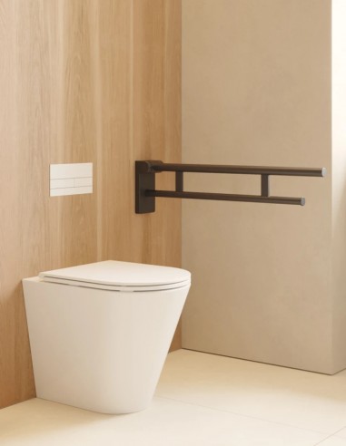 Barra de apoyo abatible negra -  BOLD fija de Manillons Torrent