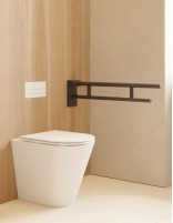 Barra de apoyo abatible negra -  BOLD fija de Manillons Torrent