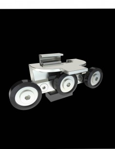 Mampara de ducha 2 fijas y 2 correderas blanca freno amortiguado blanca 2