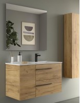 Conjunto baño 1 puerta + 2 cajones detalle izquierda