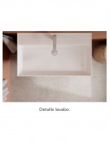 Conjunto puertas + cajones detalle lavabo