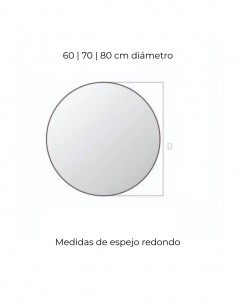 Espejo redondo arenado perimetral  - MUN de BathDecor 2