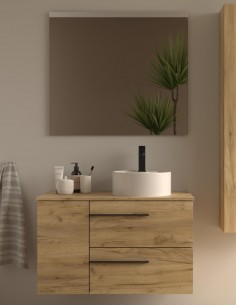 Conjunto 2 cajones + 1 puerta - YARA sobre encimera de Salgar 2