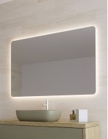 Espejo con cantos redondeados  AQUA de BathDecor