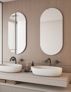 Espejo ovalado CAPSUL Nol de BathDecor