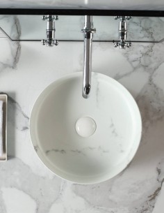 Detalle Lavabo fino CILIN Calacatta de Probath 2