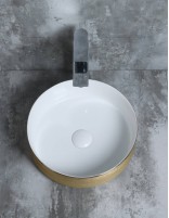 Detalle Lavabo fino CILIN ORO de Probath