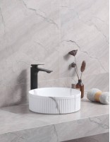 Detalle Lavabo fino CORINTO CALACATTA de Probath